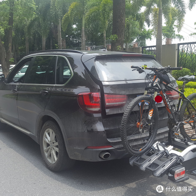 加装 westfalia 威斯法利 后拖钩和 Thule 拓乐 后拖自行车架