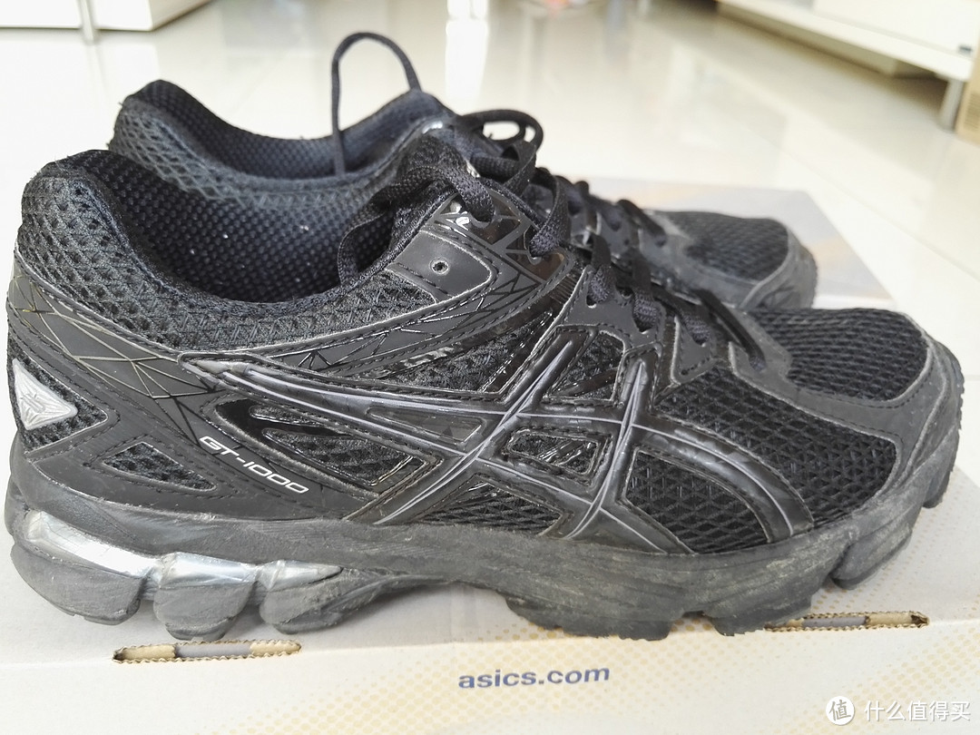 美亚会员日收获的白菜：ASICS 亚瑟士 GT-1000 4 女款跑鞋 开箱（附GT-1000 3男款跑鞋对比）