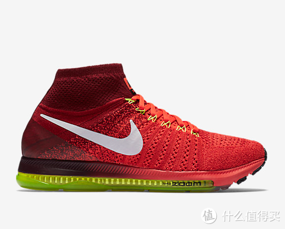 一双小红鞋：Nike 耐克 Zoom All Out Flyknit 男子跑鞋 晒单