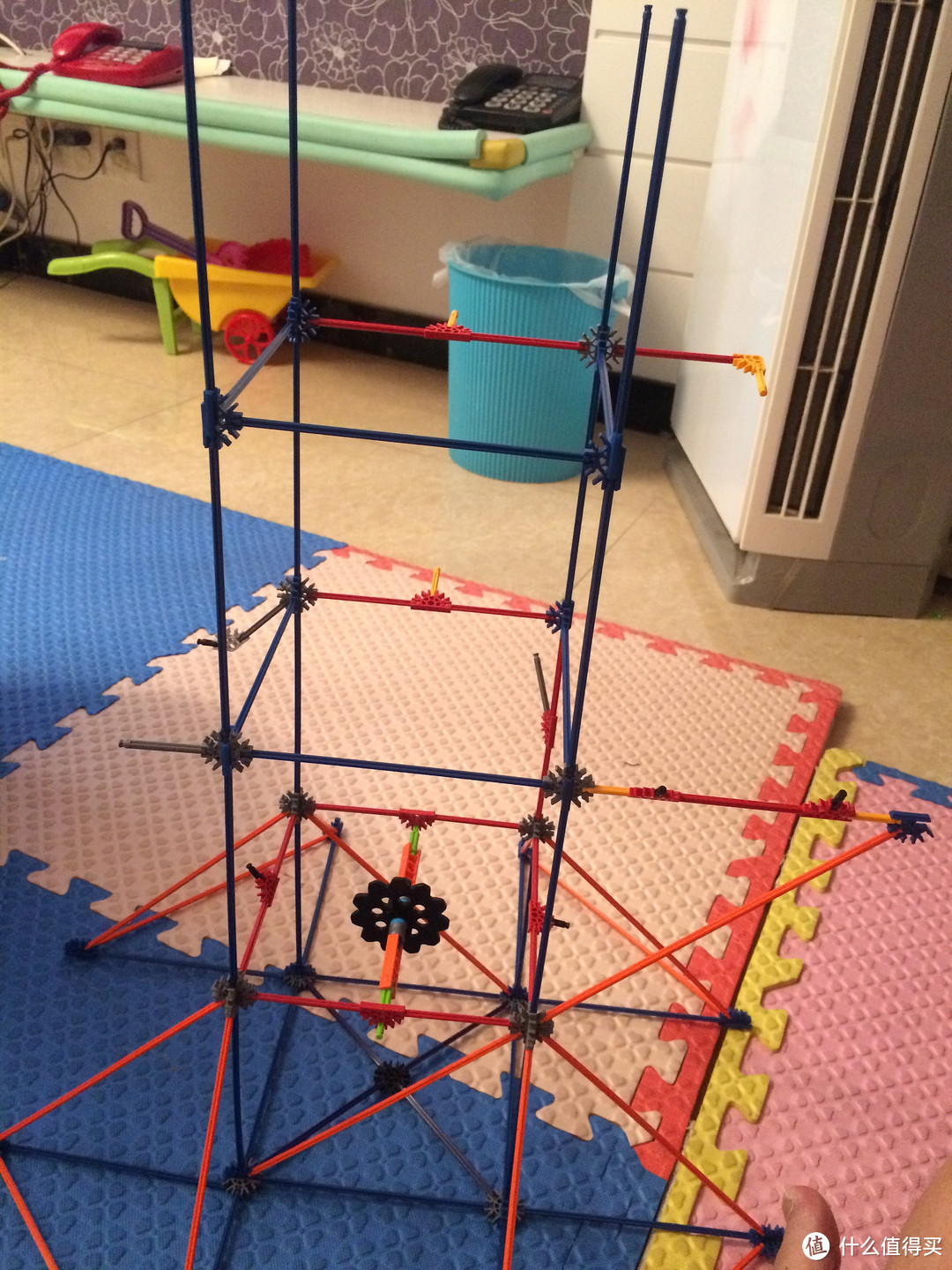 #本站首晒#K'NEX Star Shooter Coaster Building Set 科乐思云霄飞车