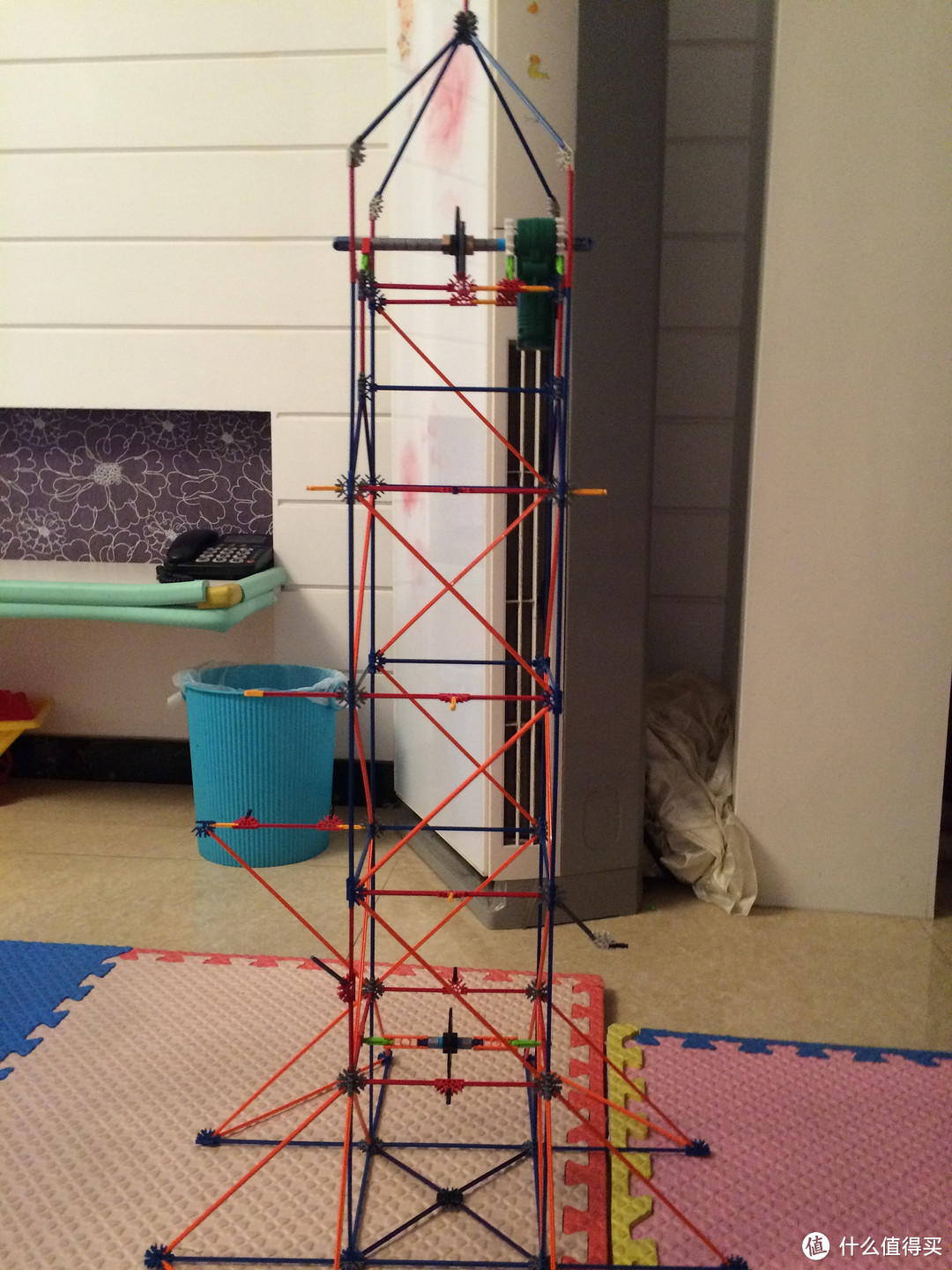 #本站首晒#K'NEX Star Shooter Coaster Building Set 科乐思云霄飞车