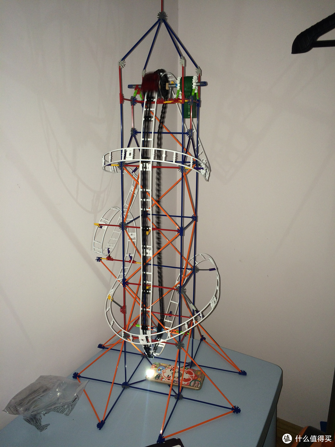 #本站首晒#K'NEX Star Shooter Coaster Building Set 科乐思云霄飞车