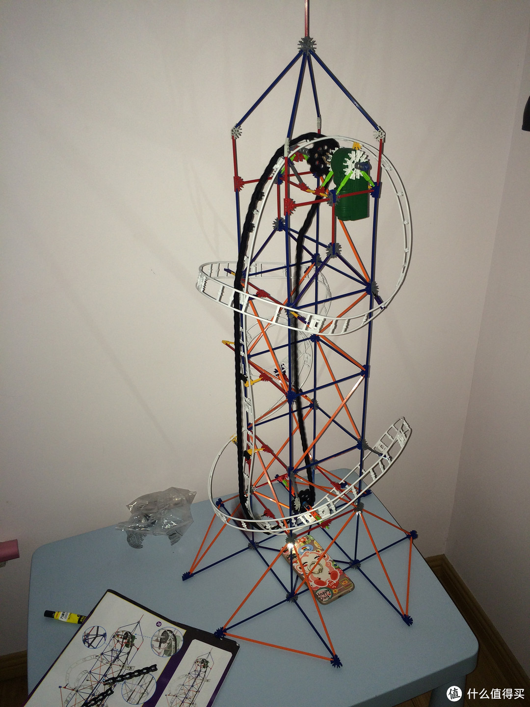 #本站首晒#K'NEX Star Shooter Coaster Building Set 科乐思云霄飞车