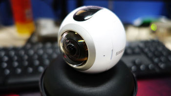 #本站首晒# SAMSUNG 三星 Gear 360 全景相机