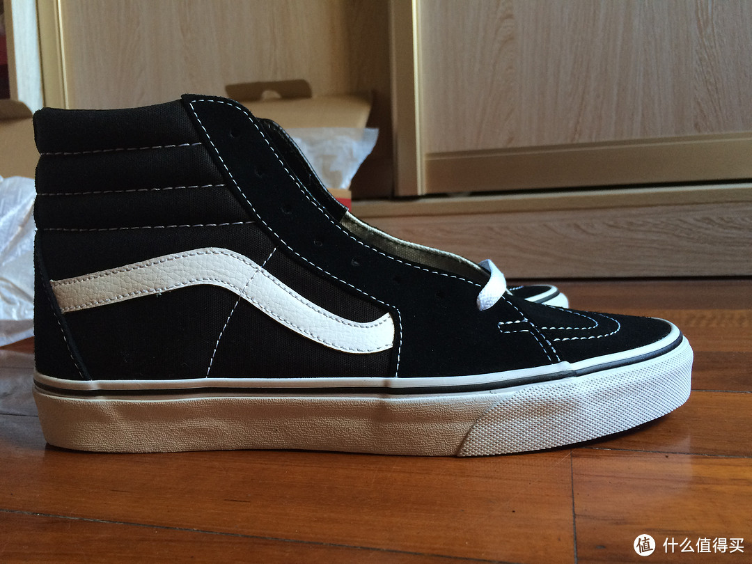 #原创新人# 海淘韩国VANS 范斯 经典SK8 HI（附与经典款OLD SKOOL简单对比）