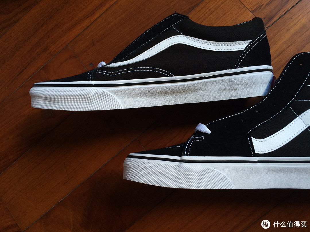 #原创新人# 海淘韩国VANS 范斯 经典SK8 HI（附与经典款OLD SKOOL简单对比）