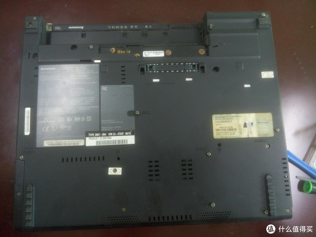 IBM  T60不完全拆机更换硅脂