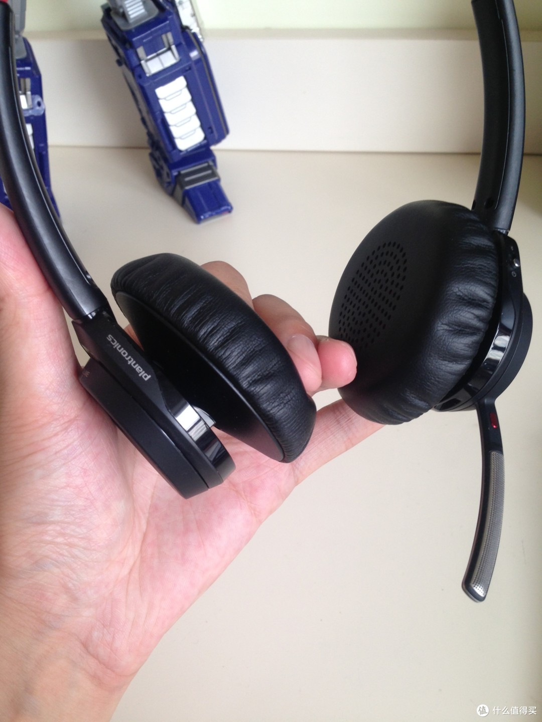 #本站首晒# Plantronics 缤特力 Voyager Focus UC B825 头戴式蓝牙耳机 评测