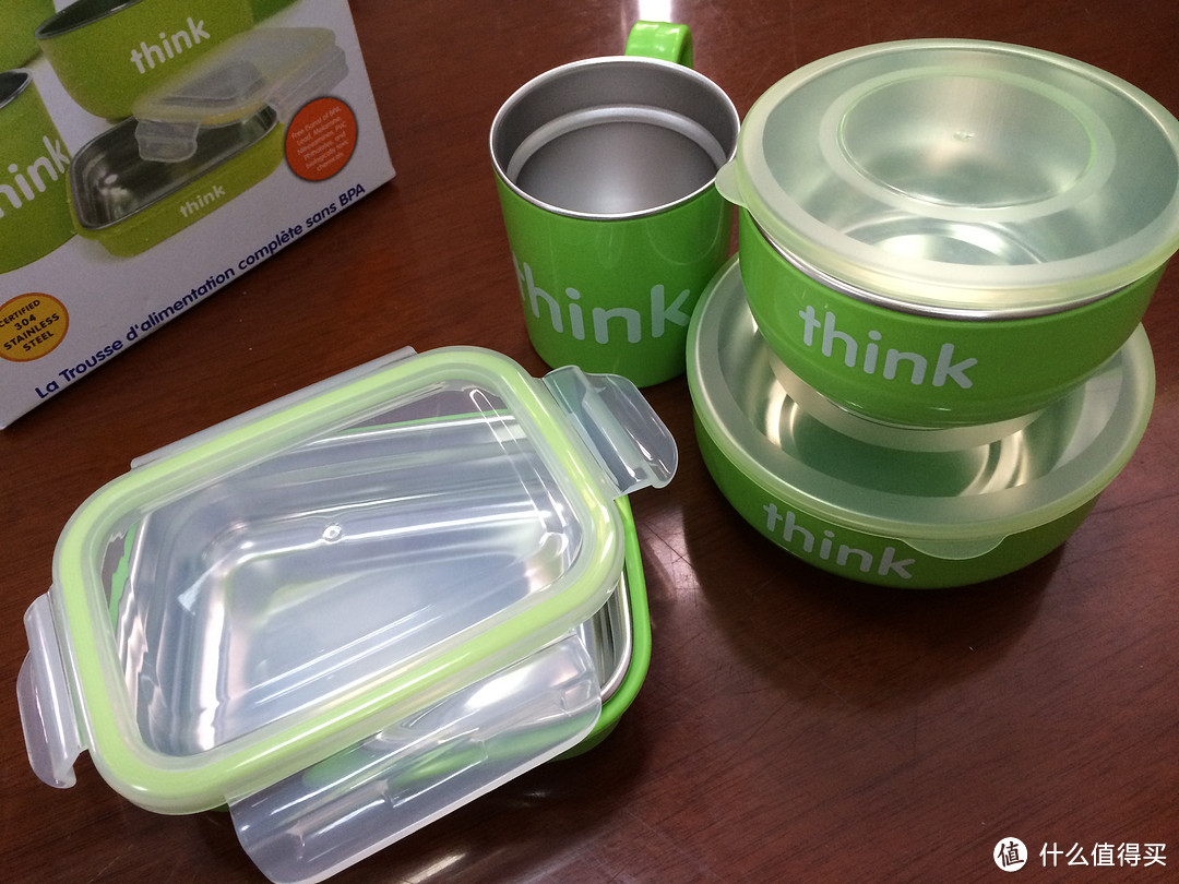 婴儿餐具中的爱马仕：ThinkBaby Complete BPA Free Feeding Set 宝宝餐具套装