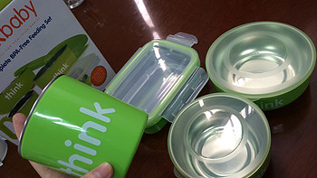 婴儿餐具中的爱马仕：ThinkBaby Complete BPA Free Feeding Set 宝宝餐具套装