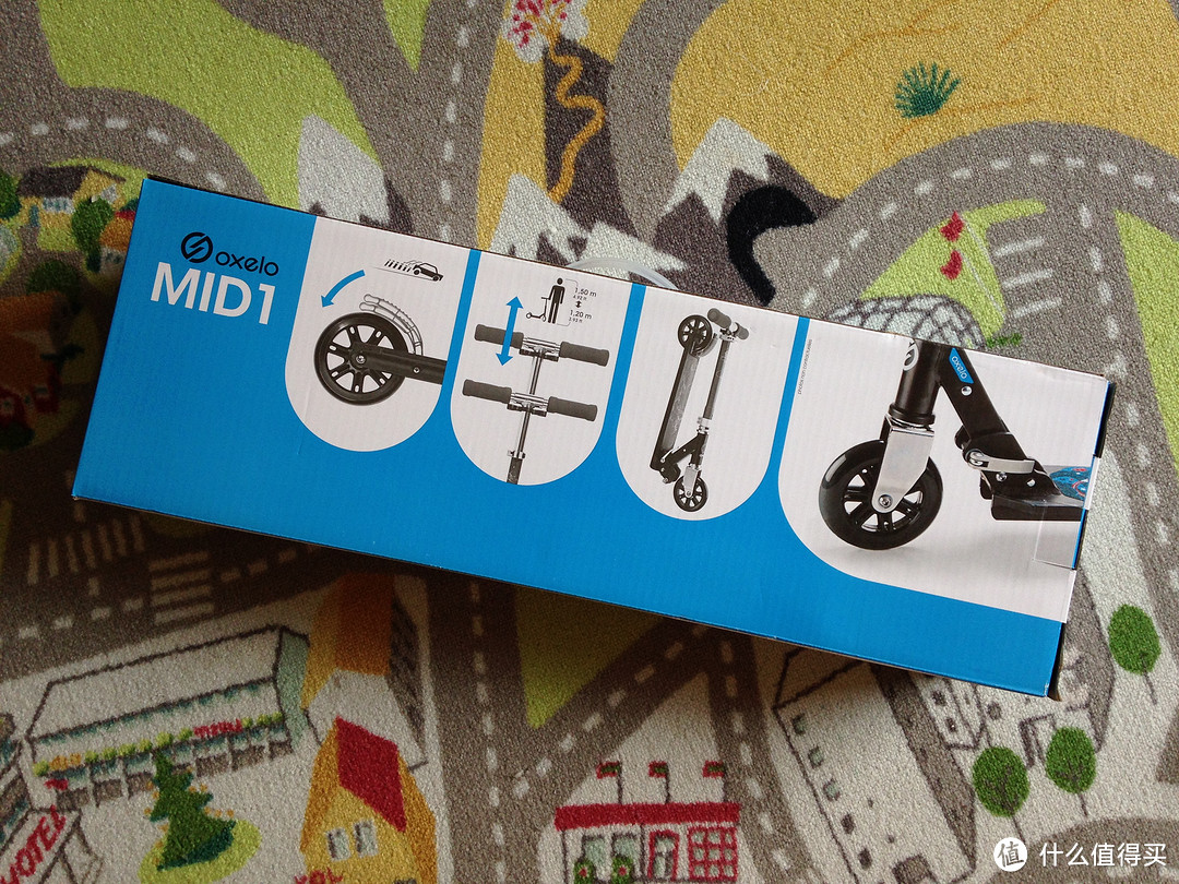 迪卡侬 OXELO MID-1 儿童二轮可折叠滑板车