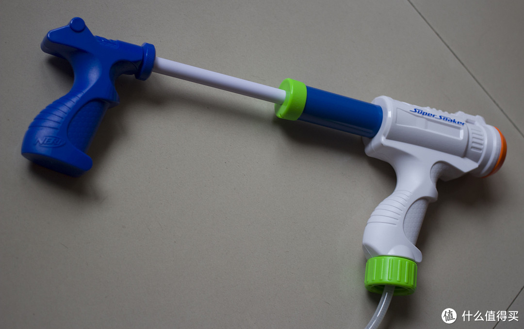 #原创新人# 保持童心 — Hasbro 孩之宝 NERF 热火 水枪 风浪&海龙发射器 开箱（附真人兽）