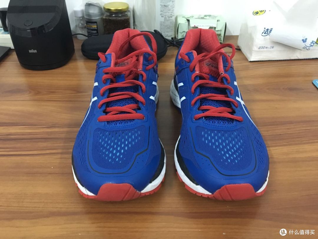 一个业余跑者的向往:asics 亚瑟士 kayano22 缓震跑鞋 开箱简评