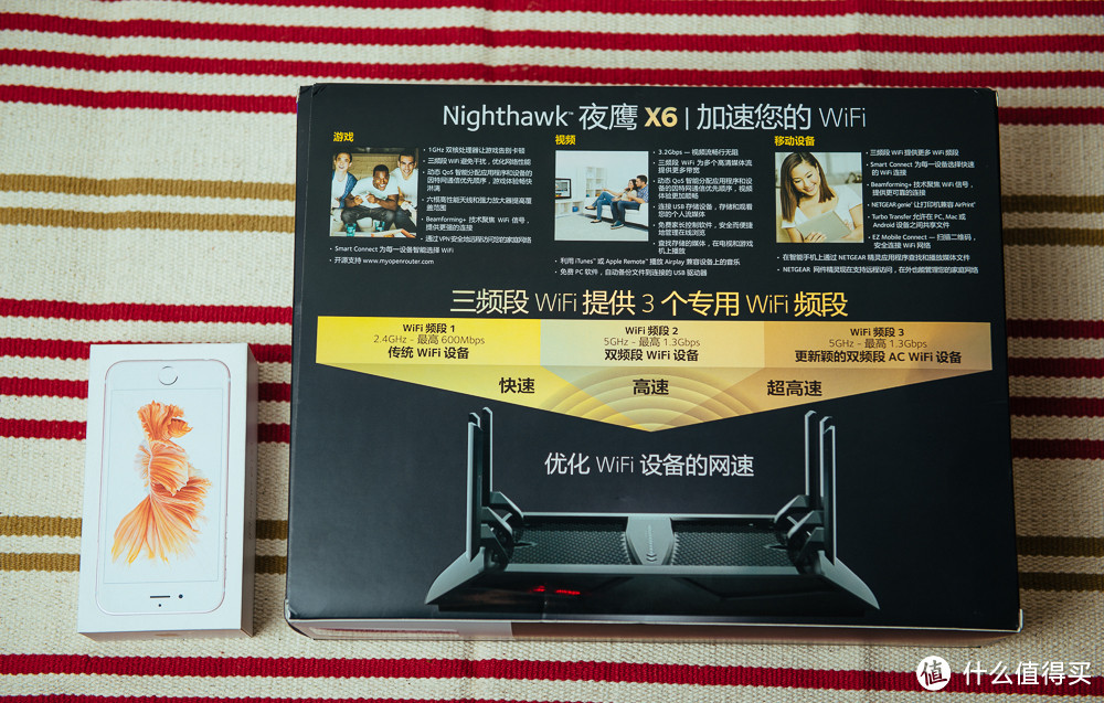 不仅长得强悍：NETGEAR 网件 R8000 AC3200M 路由器开箱使用