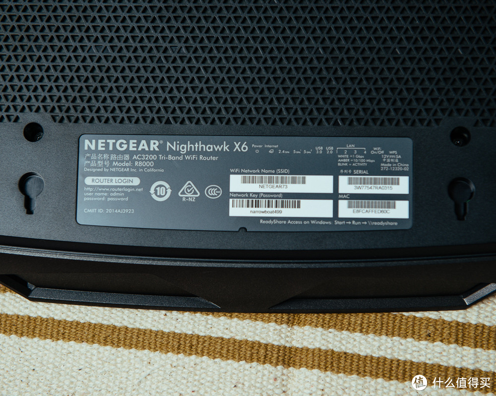 不仅长得强悍：NETGEAR 网件 R8000 AC3200M 路由器开箱使用