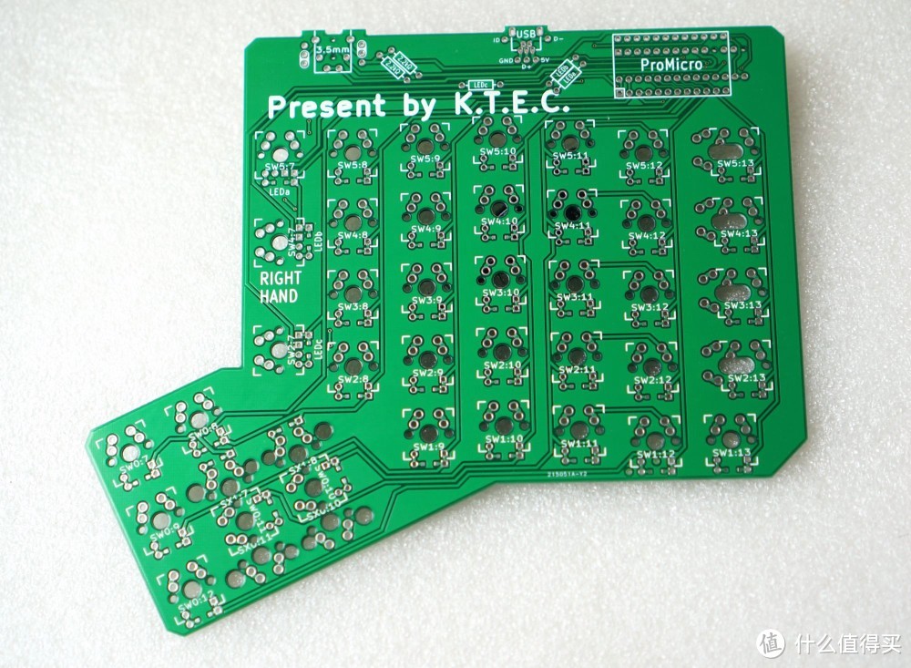 普及版ErgoDox——ErgoDone二狗蛋人体工学 机械键盘