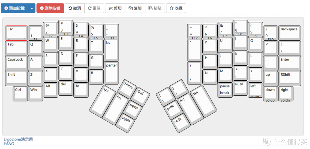 普及版ErgoDox——ErgoDone二狗蛋人体工学 机械键盘