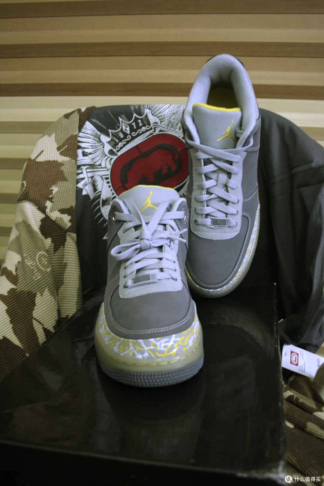 小黑&小灰——Nike 耐克 lunar AF1& Jordan AF1爆裂纹