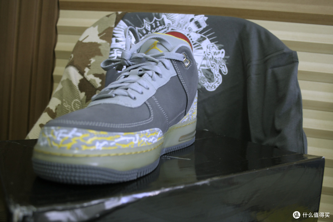 小黑&小灰——Nike 耐克 lunar AF1& Jordan AF1爆裂纹