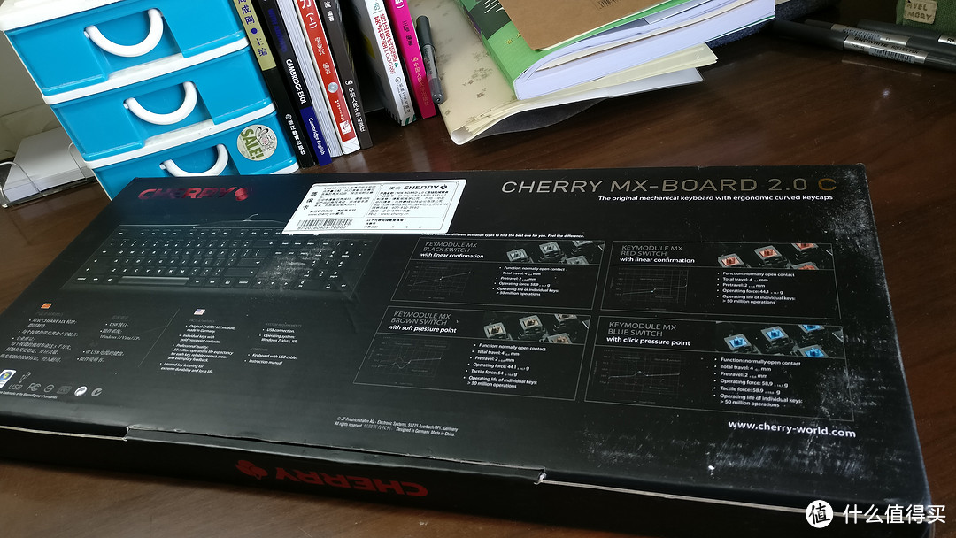 #原创新人#Cherry 樱桃 MX-BOARD 2.0C 青轴 机械键盘