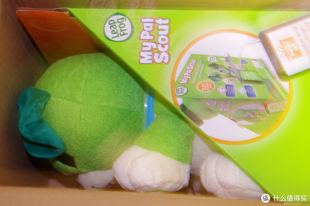 宝宝的新奇玩具：LeapFrog 英语互动毛绒小狗 开箱