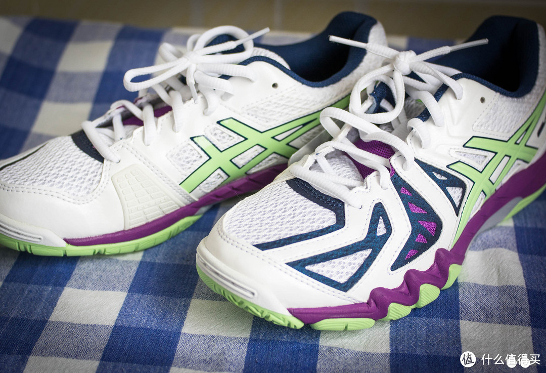 #本站首晒# 羽毛球场好伴侣——小白女鞋初开 Asics Gel-Blade 5 附尺码说明