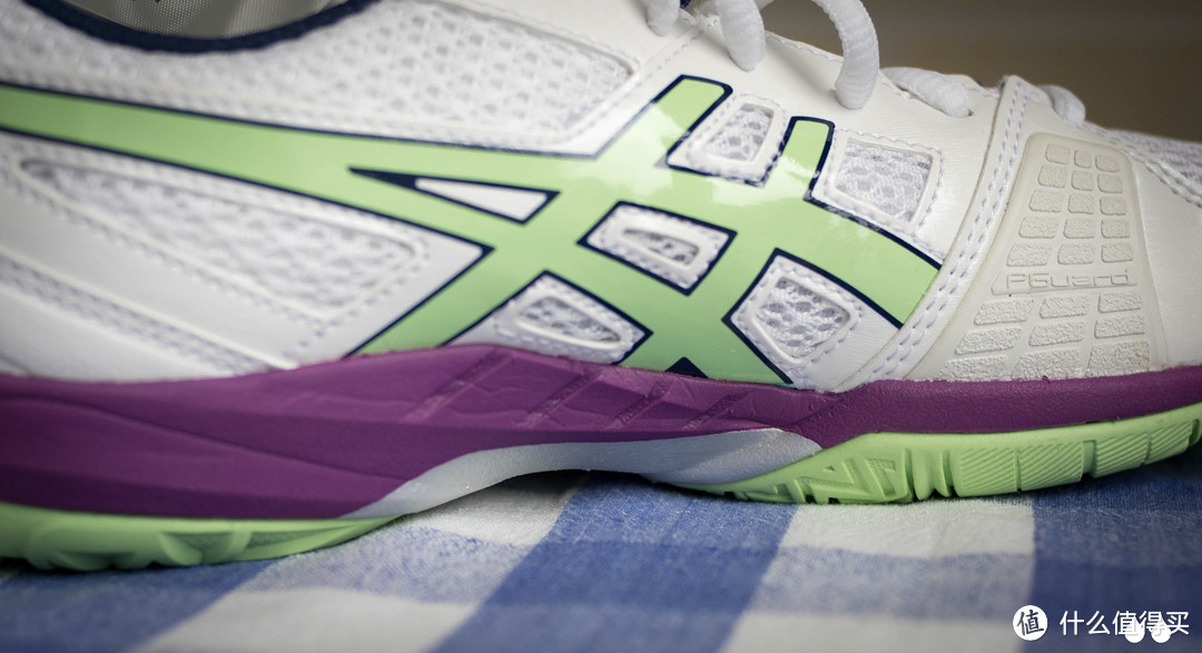 #本站首晒# 羽毛球场好伴侣——小白女鞋初开 Asics Gel-Blade 5 附尺码说明