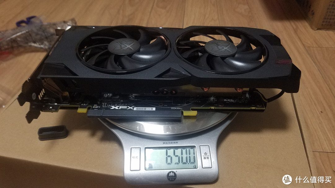 #原创新人# XFX 讯景RX480 4G 黑狼版显卡 开箱分享