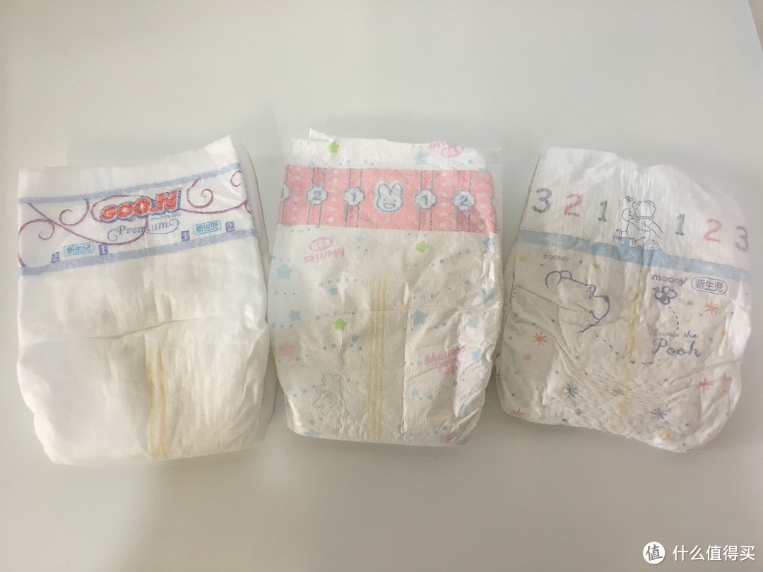 三大日系品牌纸尿裤新生儿码测评（花王，尤妮佳，大王）