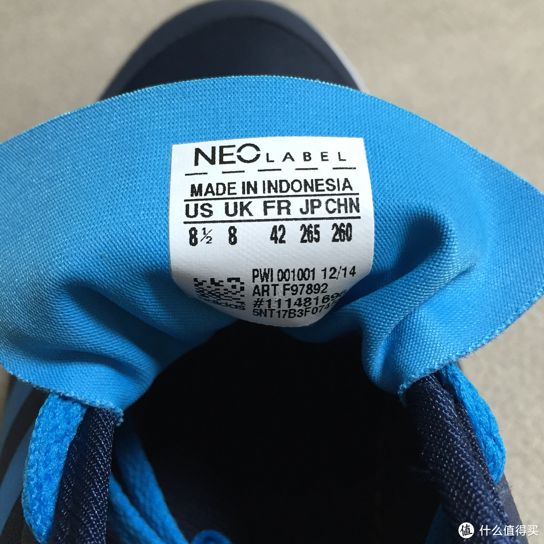 谁说便宜没好货啊！130元的 adidas 阿迪达斯 NEO GJT28 休闲鞋 开箱