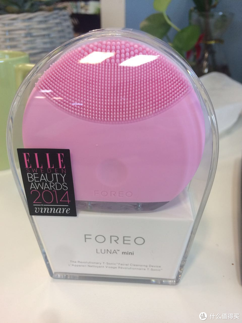 FOREO 斐珞尔  LUNA mini 粉色露娜迷你净透舒缓洁面仪开箱