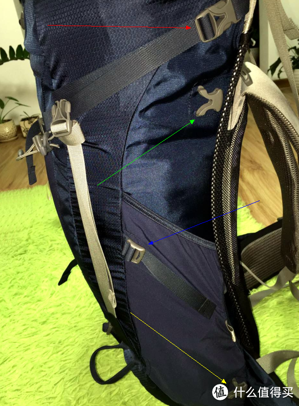 Osprey 苍穹60 16款小鹰 16款日光 S15杂物洗漱包 F15O币钱包