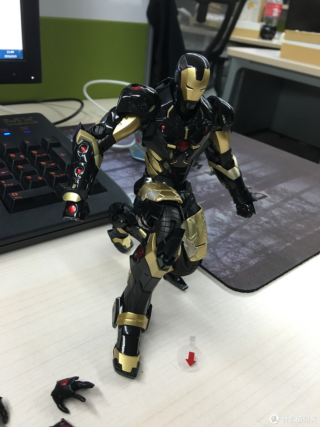 #本站首晒#千值練 RE:EDIT IRON MAN  黑金裝甲鋼鐵俠