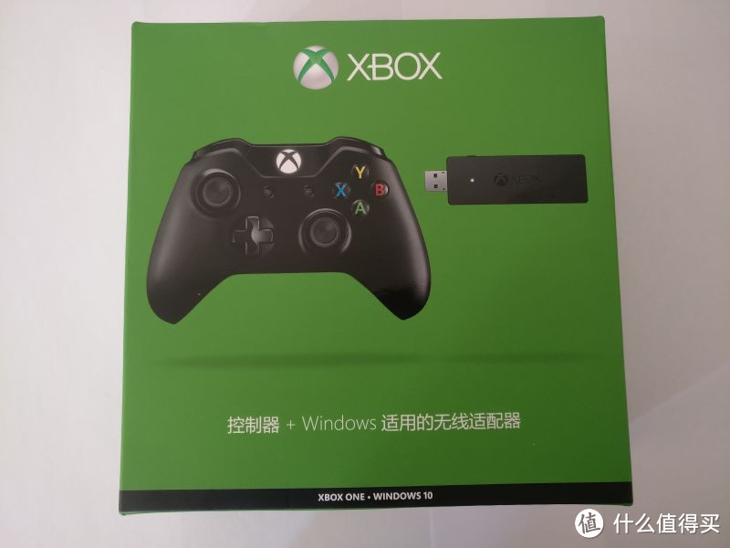 亲密接触：Microsoft 微软 XBOX One 无线手柄+PC适配器