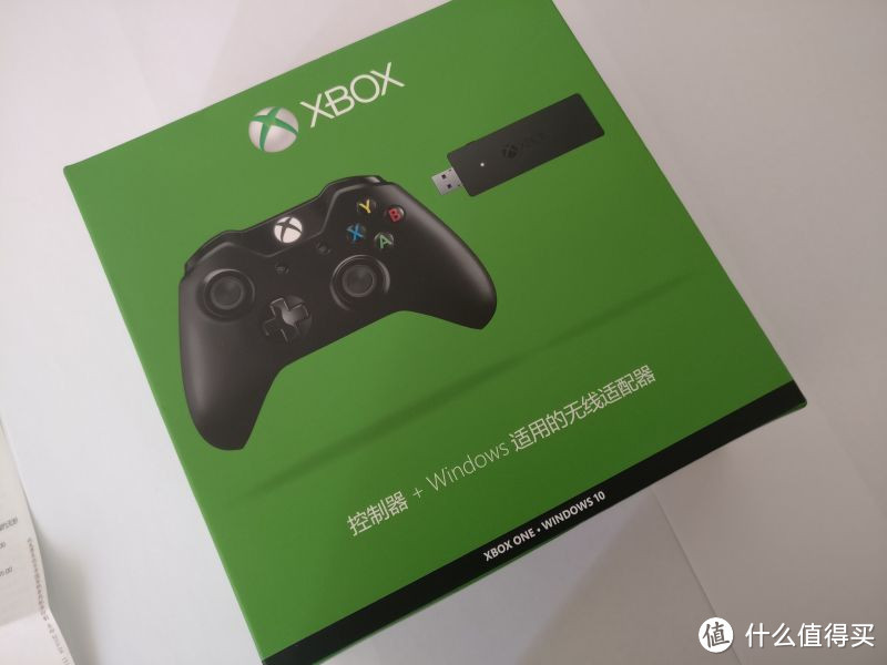 亲密接触：Microsoft 微软 XBOX One 无线手柄+PC适配器