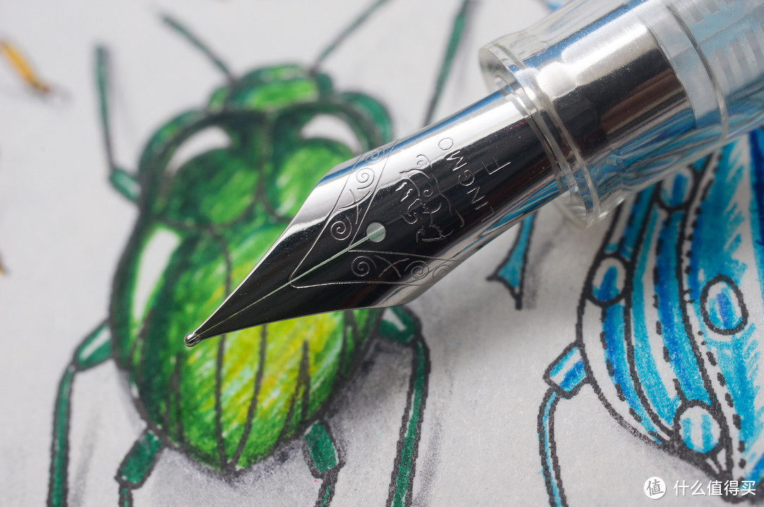 颜值爆表、书写一般、故事曲折、经历坎坷的水妖透明钢笔