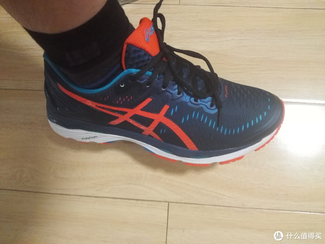 ASICS 亚瑟士 GEL-KAYANO 23 男子跑鞋 开箱