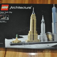 乐高21028  NewYorkCity开箱总结(自由女神像|帝国大厦|克莱斯勒大厦|世贸中心)