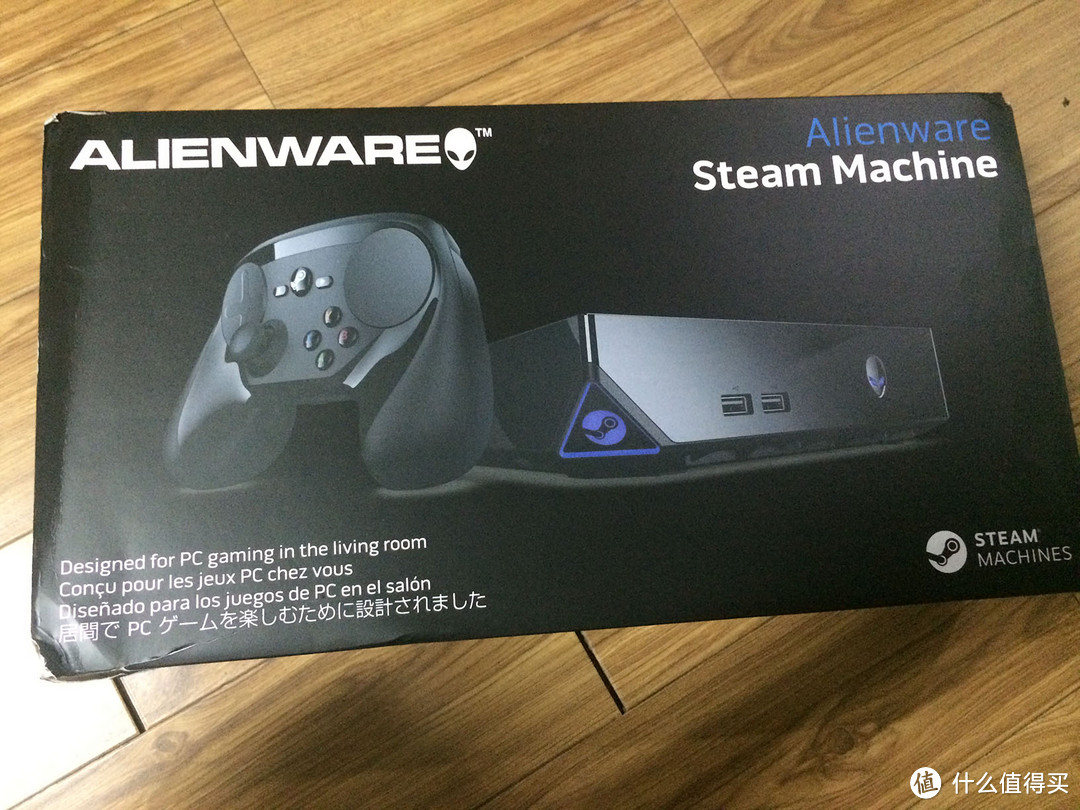 DELL 戴尔 外星人 Steam MachinePC 游戏主机 开箱初体验