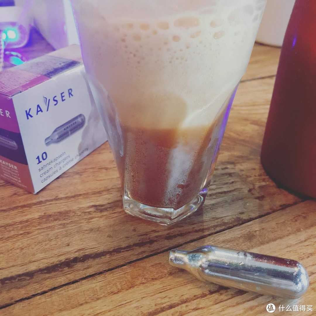 #一周热征#咖啡# 野路子高科技咖啡制作方式-MOSA 奶油发泡器