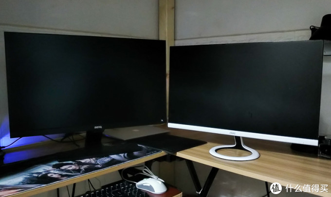 帮舍友入手BenQ 明基 EW2775ZH 显示器 对比去年入手的AOC P2791V/BW
