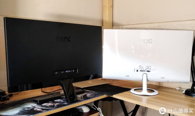 帮舍友入手BenQ 明基 EW2775ZH 显示器 对比去年入手的AOC P2791V/BW