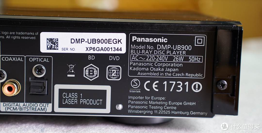 #首晒# 4K家庭影院的最后一块拼图：Panasonic 松下 DMP-UB900 UHD 蓝光播放机