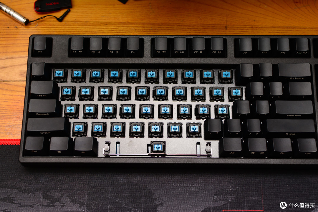 filco斐尔可忍者圣手二代104双模侧刻青轴机械键盘