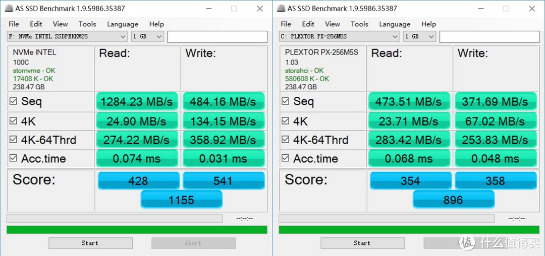 intel 英特尔 600P 256G Nvme M.2 固态硬盘开箱简测