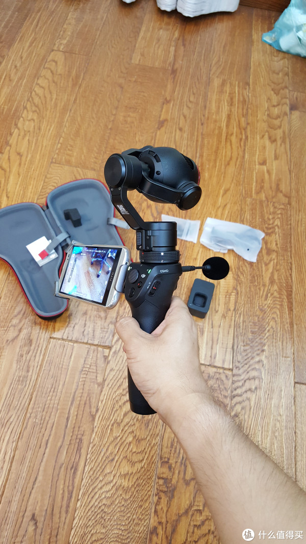 dji 大疆 新品 osmo 手持云台 开箱