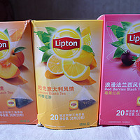 闻起来很香，喝起来怎样？Lipton 立顿 三款果茶+两款奶茶 评测