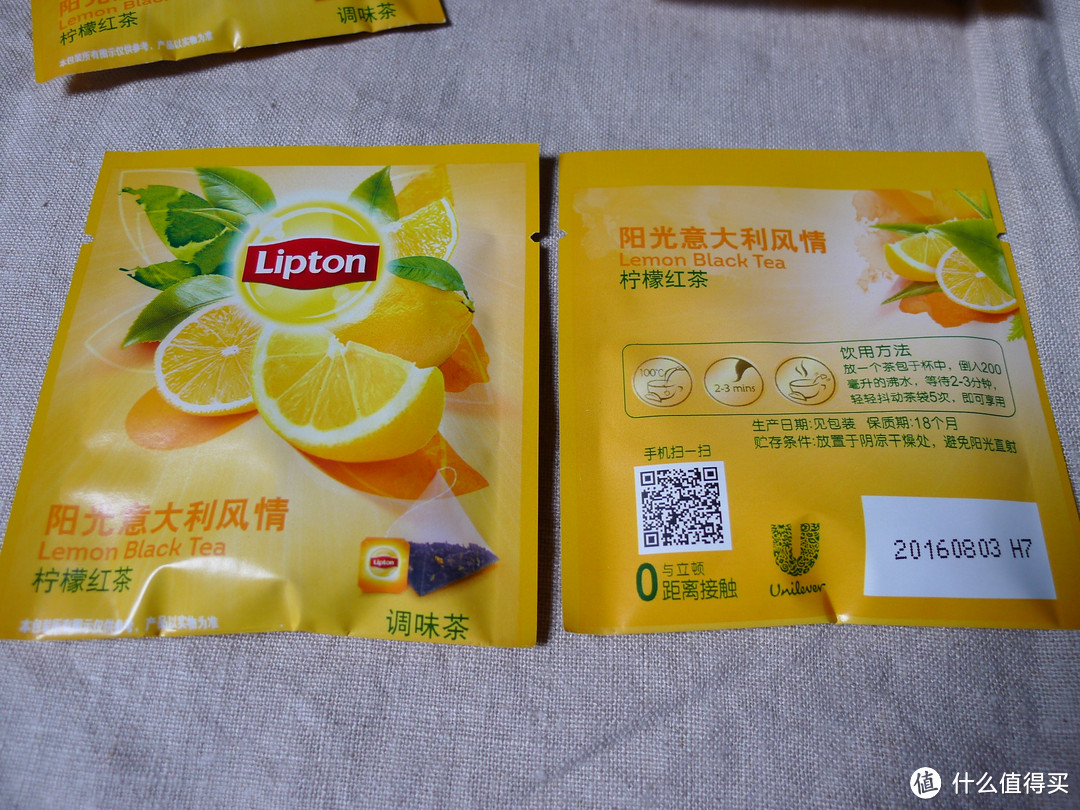 闻起来很香，喝起来怎样？Lipton 立顿 三款果茶+两款奶茶 评测