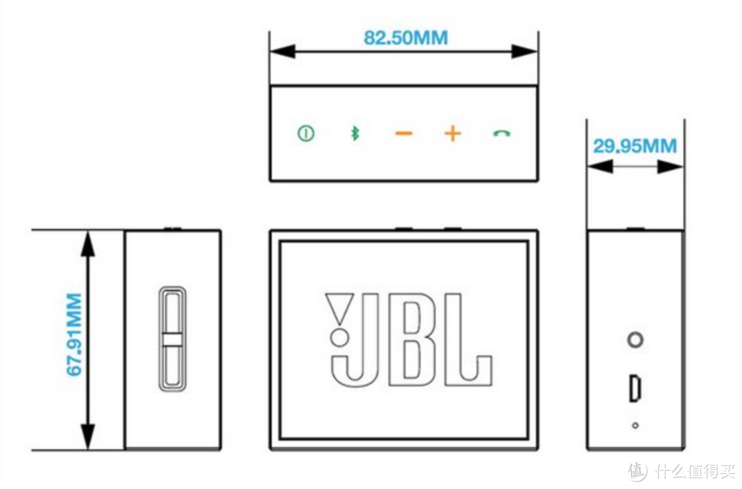 生活就是听着眼前的“GO”：JBL GO音乐金砖蓝牙音箱简测