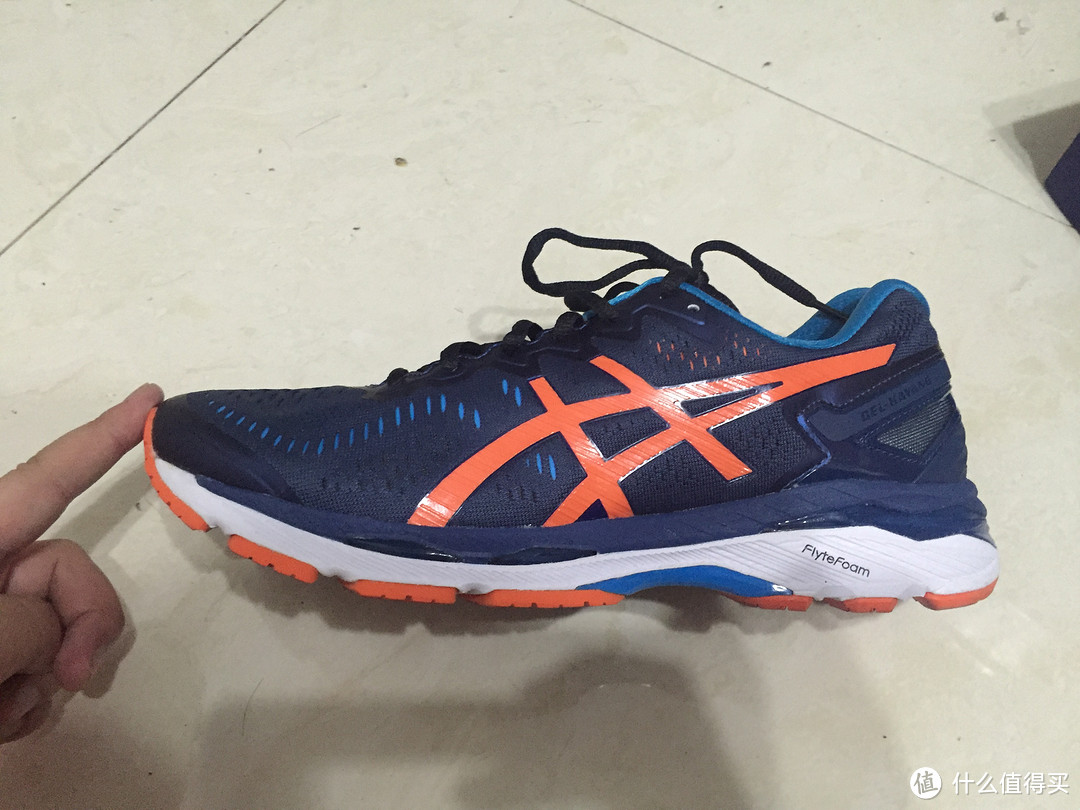 #原创新人# 捂脚名不虚传：ASICS 亚瑟士 GEL-KAYANO23 初体验